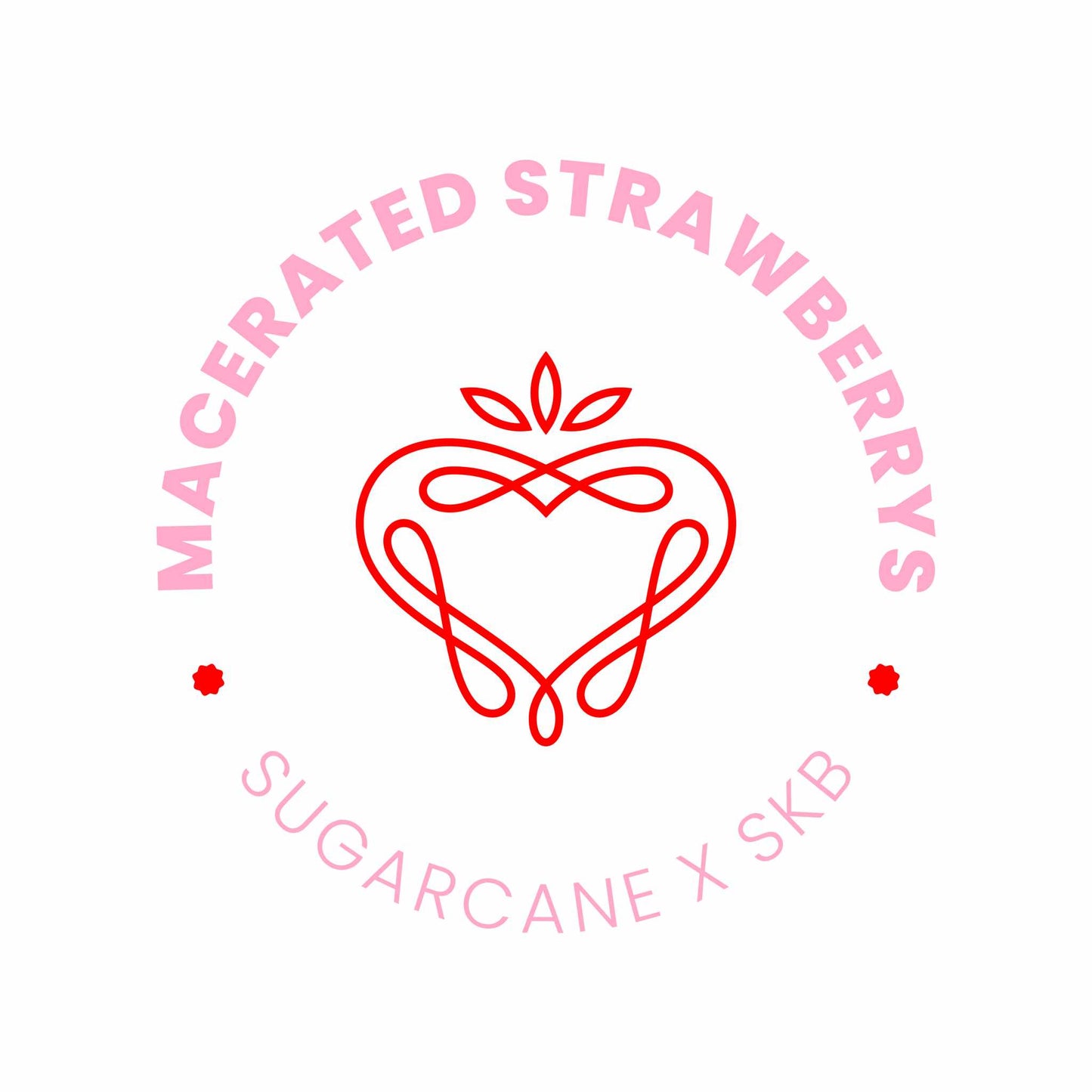 Macerated strawberrys