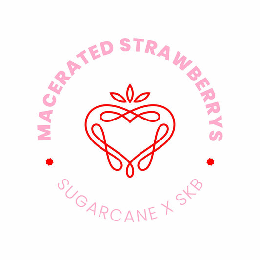 Macerated strawberrys