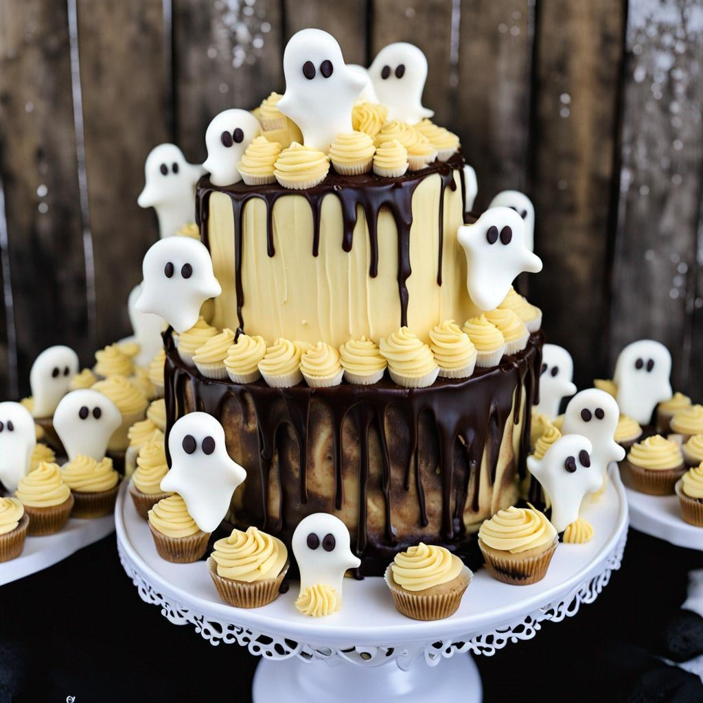 Ghost nana-cake