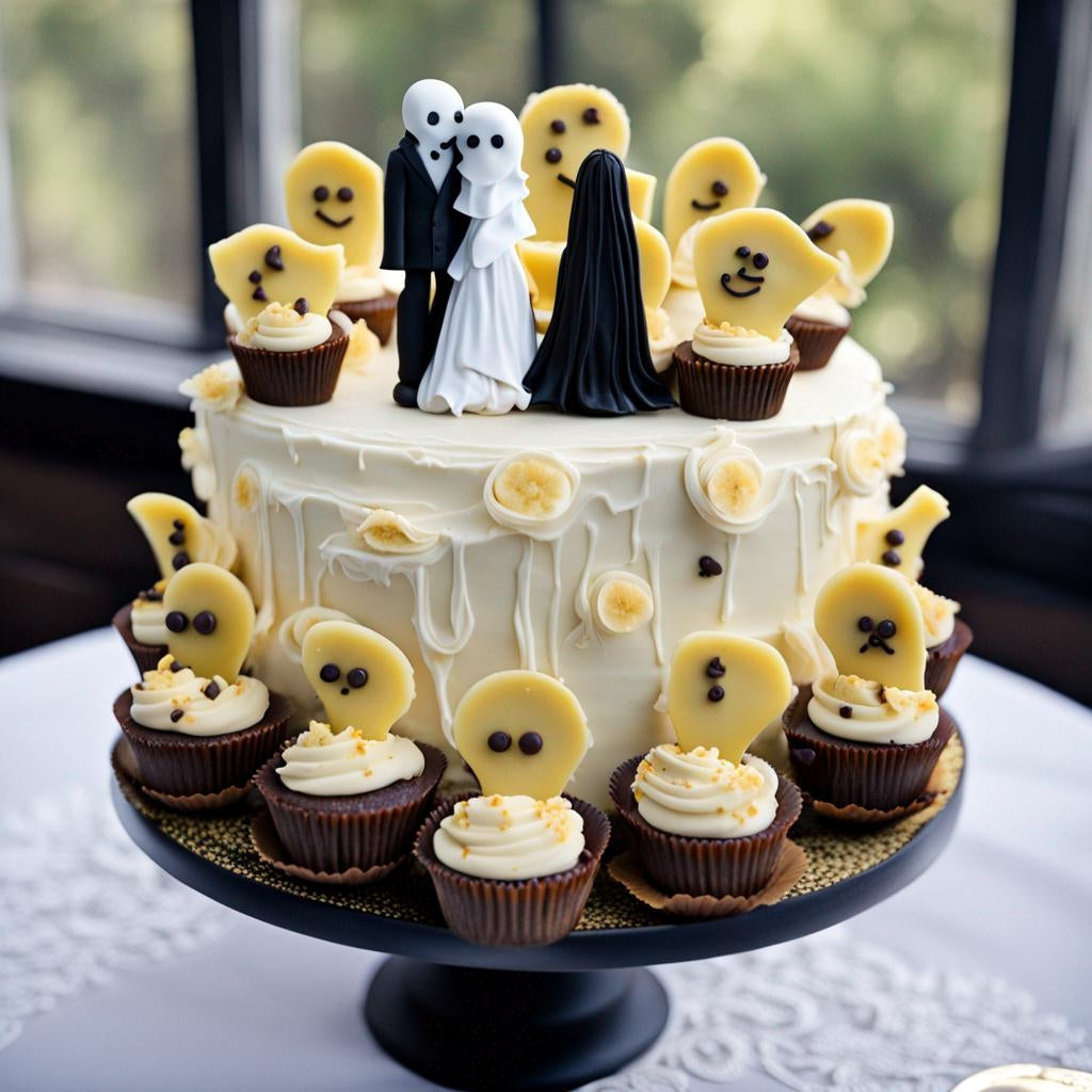 Ghost nana-cake